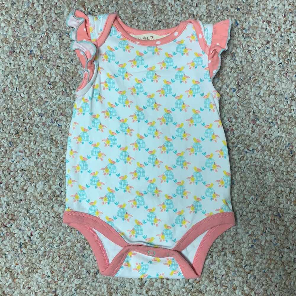 Matilda Jane size 0-3 months onesie